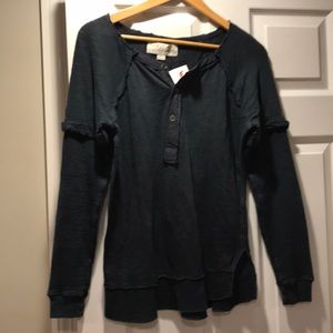 Vintage Havana Top in deep blue - NWT